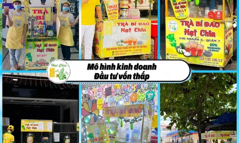 Trà bí đao hạt chia - Thương hiệu Trà bí đao nhượng quyền