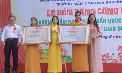 Kiên Giang: Trường Mầm non Hoa Phượng Đỏ đạt chuẩn Quốc gia mức độ 1