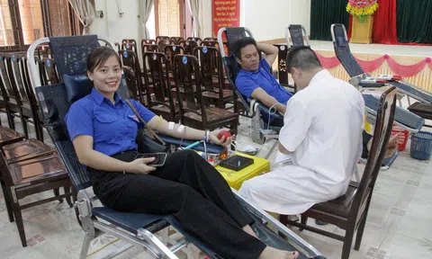 Quảng Trị: Hơn 400 người tham gia hiến máu nhân đạo tại huyện Gio Linh