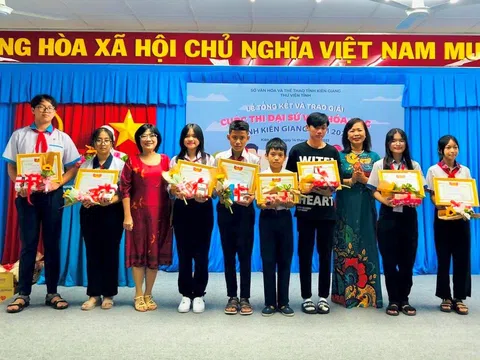 Kiên Giang trao giải cuộc thi Đại sứ Văn hóa đọc lần thứ V năm 2023