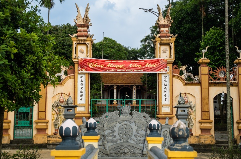Phú Thọ: Miếu Nội Điện - Dấu ấn hơn 300 năm thờ nữ tướng thời Hai Bà Trưng 