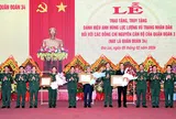 Quân đoàn 34: Tổ chức Lễ trao tặng, truy tặng danh hiệu Anh hùng Lực lượng vũ trang nhân dân