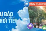 Ngày 23/10: Miền Bắc nắng 35 độ, biển động mạnh do siêu bão Champi