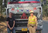 Tuyên Quang: CSGT liên tiếp phát hiện tài xế xe tải dương tính với ma túy