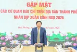 Hải Phòng: Báo chí sát cánh cùng thành phố trong kỷ nguyên vươn mình