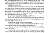 Phú Thọ: Làm rõ phản ánh về bữa ăn bán trú tại Trường Tiểu học Lập Thạch 1