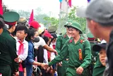 Ca khúc về những cuộc tiễn thanh niên lên đường nhập ngũ                            
