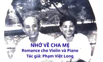 Nhớ về cha mẹ - Romance cho Violin và Piano