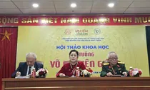 Toàn cảnh Hội thảo khoa học “Đại tướng Võ Nguyên Giáp: Nhà quân sự thiên tài, nhà văn hóa lớn”