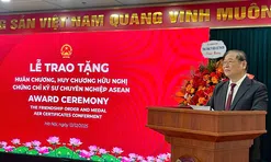 VUSTA tổ chức trao Huân chương Hữu nghị của Chủ tịch nước cho Liên đoàn các tổ chức Kỹ sư ASEAN