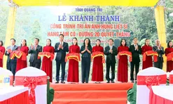 Quảng Trị: Lễ khánh thành công trình tôn tạo Di tích Quốc gia đặc biệt Hang Tám Cô