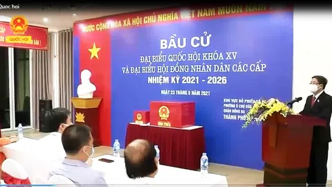 Phường Ô Chợ Dừa (Hà Nội) làm tốt công tác bầu cử