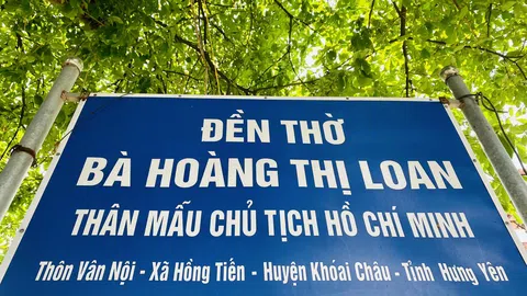 Văn hoá quanh ta: Hưng Yên - Thăm đền thờ bà Hoàng Thị Loan - Thân mẫu Chủ tịch Hồ Chí Minh kính yêu