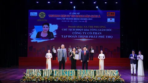 Lễ Công bố “Thương Hiệu Uy Tín Hàng Đầu châu Á - Asia’s Top Trusted Brand Awards” năm 2022