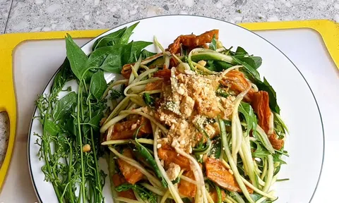 Gỏi sầu đâu An Giang: Đặc sản vị đắng lạ miệng, ăn một lần nhớ mãi