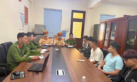 Quảng Trị: Xử lý nghiêm nhóm thanh, thiếu niên tụ tập gây mất trật tự an toàn giao thông