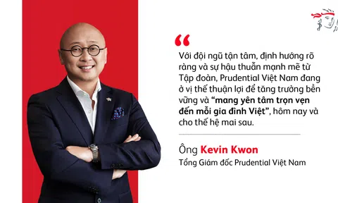Prudential Việt Nam báo lãi gần 5.000 tỷ đồng, khẳng định nền tảng tài chính vững mạnh
