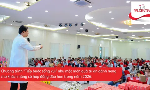 “Tiếp bước sống vui” – hành trình đồng hành tiếp nối của Prudential Việt Nam