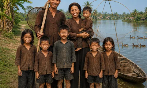 Ngày ấy bên bờ sông Vực có một gia đình...