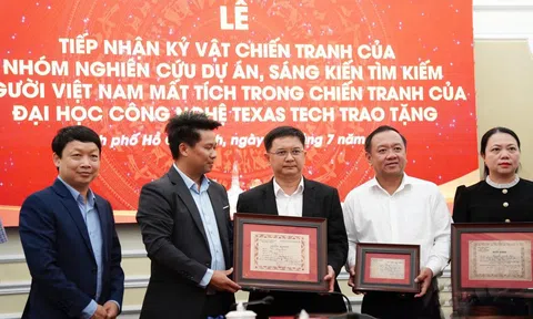 Trân trọng Thư Cảm ơn của Phó Chủ tịch UBND TP. Hồ Chí Minh gửi Nhóm nghiên cứu Dự án TTU-VWAI