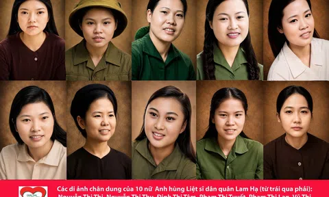 Bình bài thơ "Mười cô gái Anh hùng Lam Hạ" của Đặng Vương Hưng
