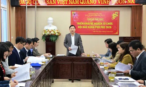 Phú Thọ: Hội báo Xuân 2026 sẽ diễn ra trong 2 ngày 26 - 27/2