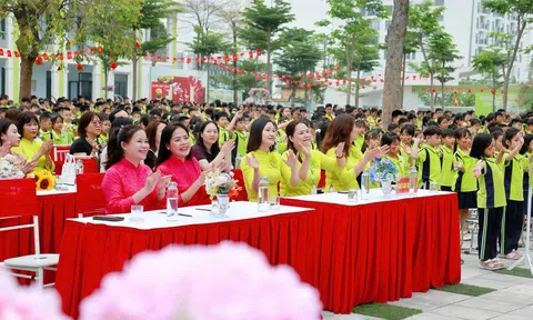 Phú Thọ: Trường Tiểu học Định Trung tổ chức chuỗi hoạt động "Thiếu nhi vui khỏe - Tiến bước lên Đoàn"