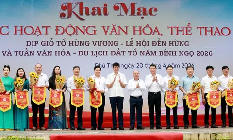 Phú Thọ: Đất Tổ vào hội - Văn hóa thăng hoa, thể thao bùng nổ