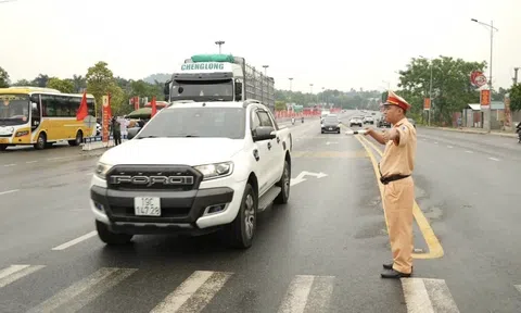 Phú Thọ: Phân luồng giao thông phục vụ chương trình nghệ thuật, bắn pháo hoa tối 9/3 âm lịch