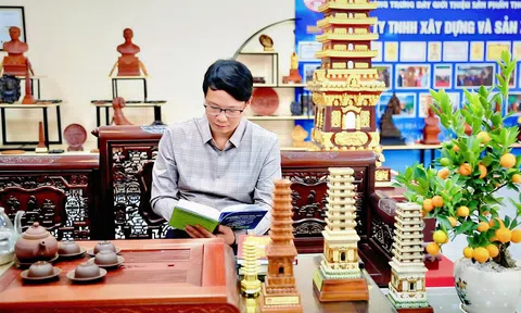 Nghệ nhân Kiều Đức Thưởng nối mạch nghề xưa, thắp hồn di sản Việt