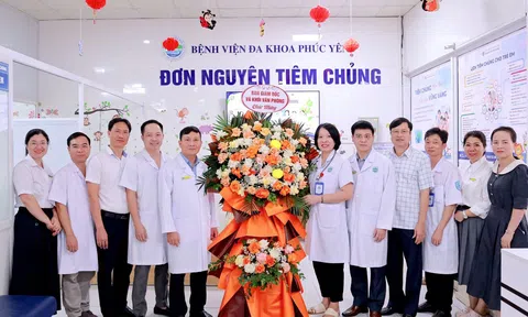 Phú Thọ: Bệnh viện Đa khoa khu vực Phúc Yên đưa vào hoạt động cơ sở tiêm chủng hiện đại