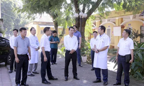 Phú Thọ: Tiếp tục kiểm tra tiến độ xây dựng, nâng cấp các dự án y tế, hoạt động khám chữa bệnh