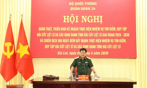 Quân đoàn 34: “Chiến dịch 500 ngày đêm” tìm kiếm, quy tập hài cốt liệt sĩ là nhiệm vụ đặc biệt quan trọng