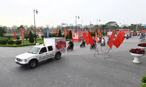 Tuyên truyền lưu động phục vụ bầu cử đại biểu Quốc hội khóa XVI và HĐND các cấp nhiệm kỳ 2026–2031