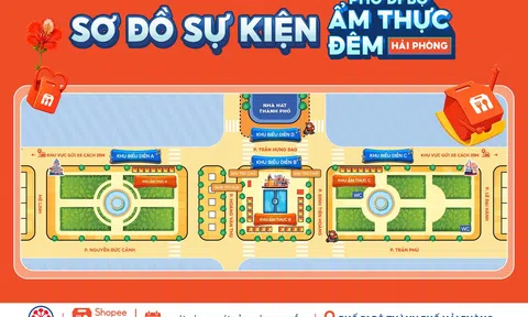Hải Phòng: Phân luồng giao thông phục vụ hoạt động tại Phố đi bộ khu vực Nhà hát thành phố