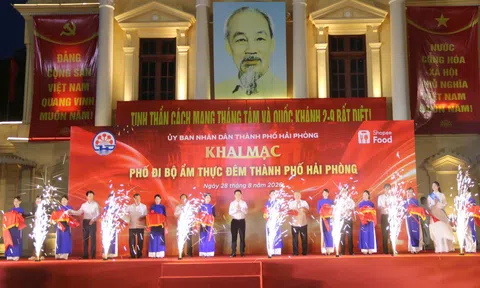 Hải Phòng: Khai mở không gian kinh tế đêm từ phố đi bộ, ẩm thực