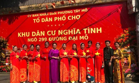 Hà Nội: Triển khai mô hình “Gia đình văn hóa - Dòng họ văn minh - Khu dân cư nghĩa tình” đầu tiên tại Tổ dân phố Chợ