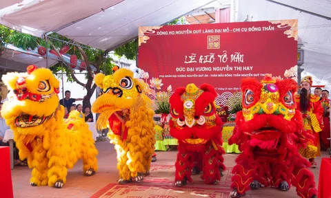 Hà Nội: Trang trọng Lễ giỗ Tổ Mẫu Chánh Phu nhân Nguyễn Thị Hay