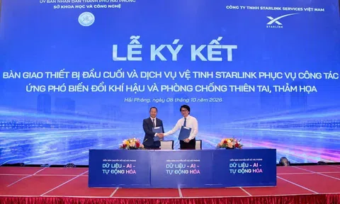 Hải Phòng: Triển khai Internet vệ tinh Starlink tại hai đặc khu, được tỷ phú Elon Musk quan tâm