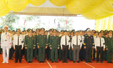 Hải Phòng: Truy điệu, an táng 56 hài cốt liệt sĩ và đồng bào tử nạn tại khu Mả Chìa
