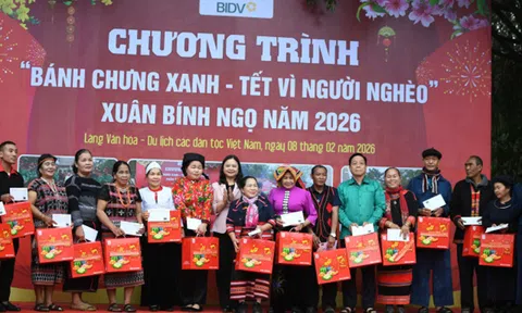 Tái hiện Tết cổ truyền, lan tỏa tinh thần sẻ chia tại Làng Văn hóa các dân tộc Việt Nam