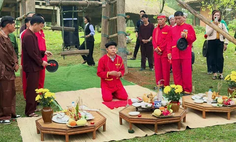 Vui hội Ví đu của người Mường tại Hà Nội