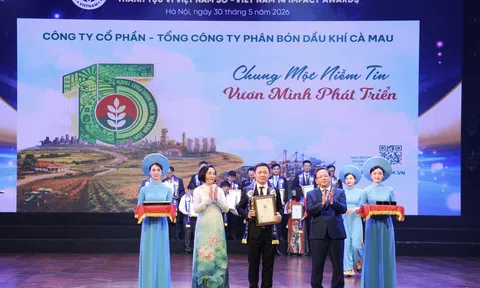 PVCFC - Doanh nghiệp Phân bón duy nhất được vinh danh toàn diện tại Vieetnam I4 Impact Awards 2026