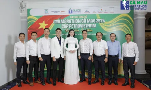 Phân bón Cà Mau "tiếp sức" hơn 7.000 VĐV  giải Marathon Cà Mau 2026