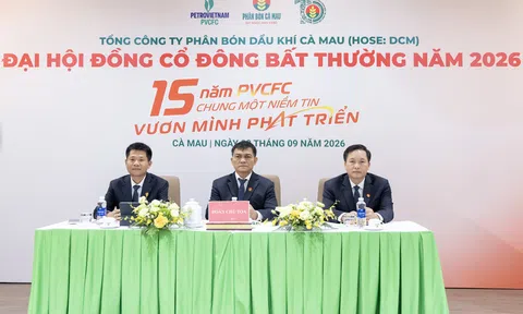 PVCFC thông qua các quyết sách quan trọng tại Đại hội Cổ đông bất thường 2026