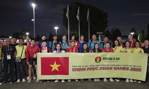 Phân bón Cà Mau đồng hành cùng bóng truyền nữ Quốc gia trên đấu trường Quốc tế