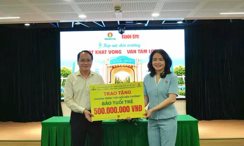 Phân bón Cà Mau dành 500 triệu đồng đồng hành cùng “Tiếp sức đến trường”