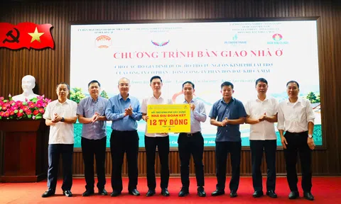 Phân bón Cà Mau góp 12 tỷ đồng xây, sửa 415 căn nhà tại Lào Cai   