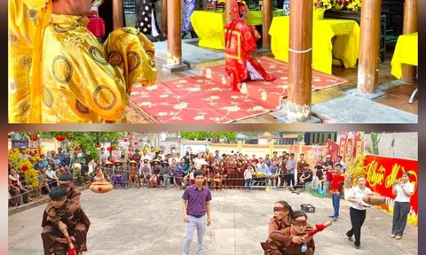 Nghệ An: Lễ giỗ Đức Thánh Mẫu chùa Sơn Hải hấp dẫn du khách