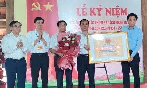 Nghệ An: Tưởng nhớ các chiến sĩ hy sinh và đón Bằng xếp hạng Di tích Quốc gia đặc biệt đình Lương Sơn